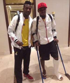 2014 World Cup: Crocked Jerry Akaminko gets doctors assessment ahead of ankle surgery