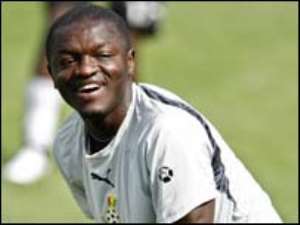Muntari is happy with Inter progress