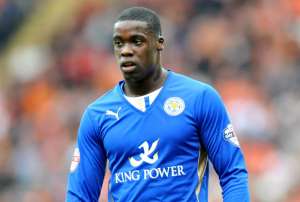 Jeffrey Schlupp is close to securing promotion with Leicester City