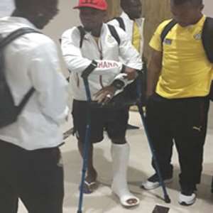2014 World Cup: Defender Jerry Akaminko ruled out after picking late injury in friendly against the Netherlands
