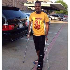 Injury hell for Jerry Akaminko as Ghana defender is set to miss 2015 AFCON