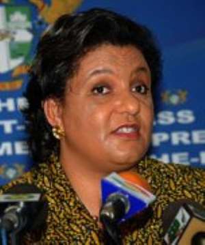 Ms Hannah Tetteh - Trade Minister