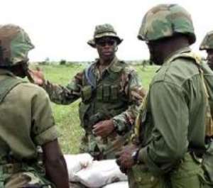 President Mills thanks Ghana Armed Forces