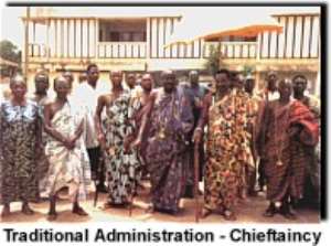 Death of Adukrom Chief announced.