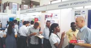 UK Edufair attracts hundreds of students