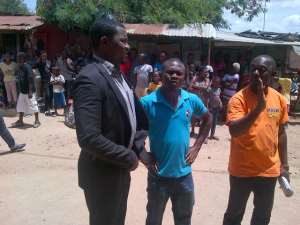 John Dumelo Causes Stir At Budumburam Camp