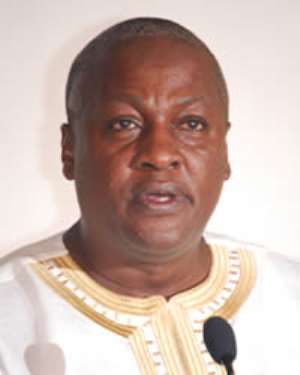 Vice President, John Dramani Mahama