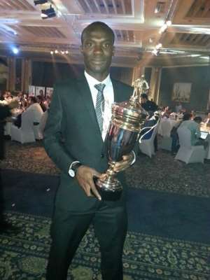 Ghanaian striker Antwi wins Egyptian Premier League top-scorer award