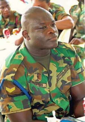 Trouble: It's Bukom Banku vrs the army in next fight