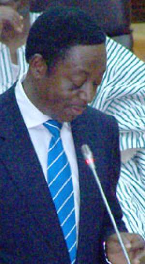Dr. Kwabena Duffuor, Minister for Finance amp; Economic Planning