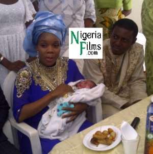 Nigerias Dance Queen, Kaffy, Names Child In Style