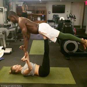 Yoga time: Kalou gets in shape for AFCON with yoga sessions