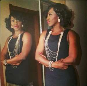 When Kate Henshaw Caused Stir With LBD In Lagos (Photo)