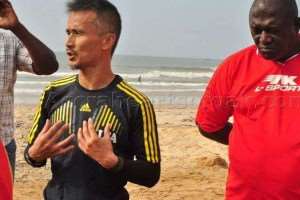 Kenichi Yatsuhashi does not fear being attacked by angry Hearts fans if he fails to win league title