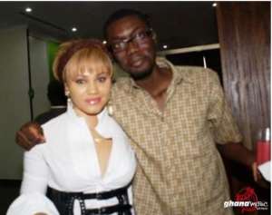Ameyaw Debrah and Nadia Buari