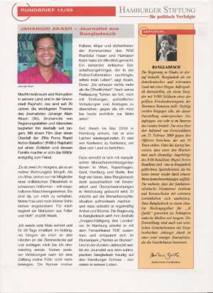 Human rights defenders and the situation of human rights in Bangladesh