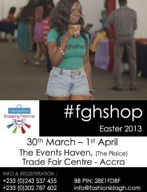 FashionistaGH Shopping Festival #fghshop Easter 2013 Open call for exhibitors