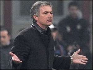 Real Madrid coach Jose Mourinho