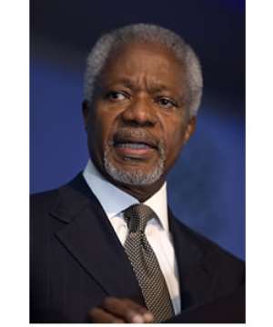 Kofi Annan says Africa needs to take agriculture very seriously.