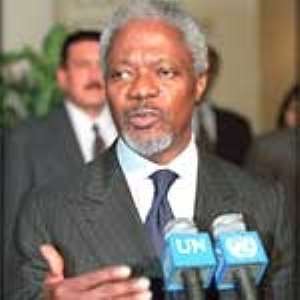 Kofi Annan arrives today