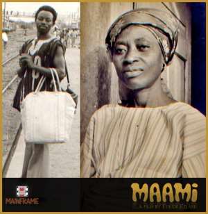 Pictures from the set of Tunde Kelani's film, Ma'ami.