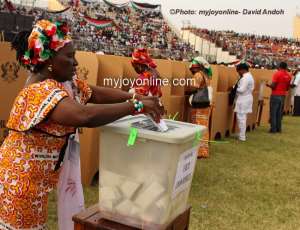 Voting underway at NDC's historic Congress