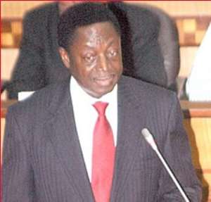 Finance Minister Dr. Kwabena Duffuor.
