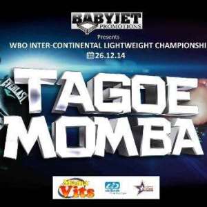 Tagoe's opponent Momba to arrive on Saturday