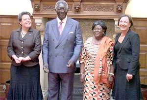 Kufuor Visits The Hague, Netherlands