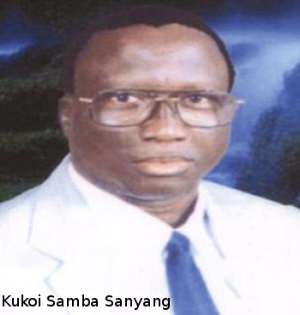 The Gambia: Kukoi Samba Sanyang; a revolutionary to the bitter end