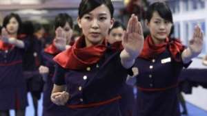 Air hostess taught Kung fu for self defense