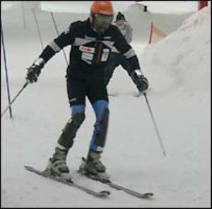 Ghana skiers prepare for the cold