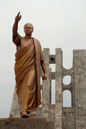 One Of Dr. Kwame Nkrumah's Statues