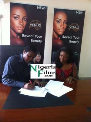 Nollywood Actress, Omoni Oboli Lands N10m Venus Beauty Products Deal