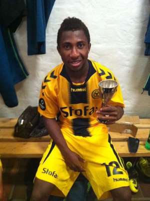 Ghanaian starlet Joseph Mensah wins man of the match in Horsens Danish Cup progress