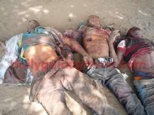 The robbers shot dead by the police