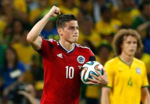 Real Madrid sell 345,000 James Rodriquez shirts in 48 hours to recoup 26m of 90m transfer fee