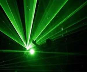 Lasers blind Russian ravers