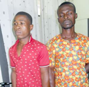 Kofi Boakye and Richard Takyi