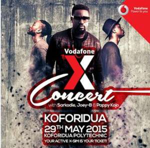 Vodafone X Concert Goes To Koforidua