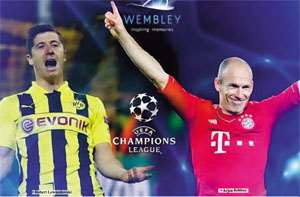 Robert Lewandowski and Arjen Robben