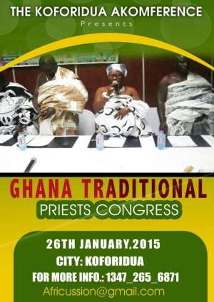 Koforidua To Host National Traditional Priests Congress
