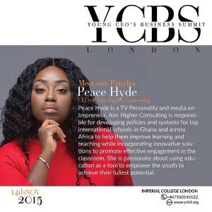 Peace Hyde to Address Young CEOs in London