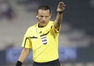 Tough Algerian referee Haimoudi Djamel will take charge of the Ghana-Zambia game