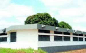 The front view of the Pantang Hospital Drug Treatment and Rehabilitation Centre.