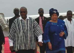 Liberian President Visits Ghana