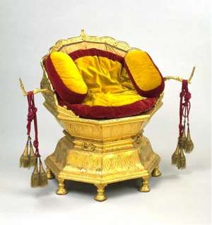 Maharaja Ranjit Singh's Golden Throne, India,