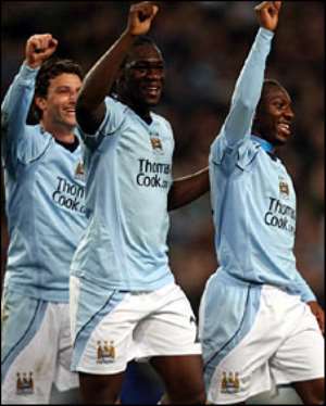 Man City take control of Uefa Cup tie
