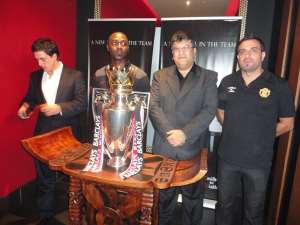 Manchester United showcase English Premier League Trophy in Ghana