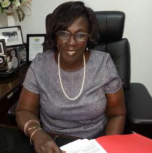 MASLOC Chief Executive Officer, (CEO) Madam Bertha Sogah